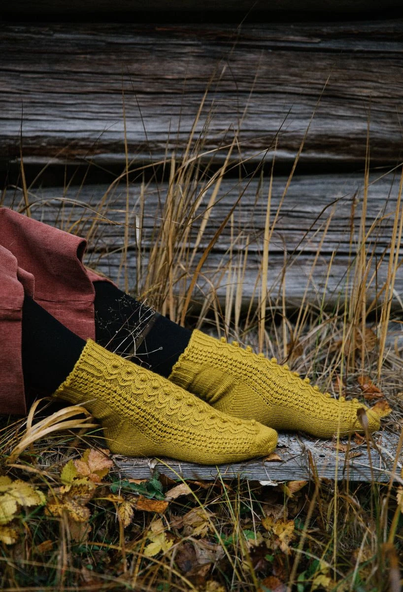 Craspedia Sock Kits (52 Weeks of Sock) - Andrea Mowry & Mondim - Farm to Cable Yarns
