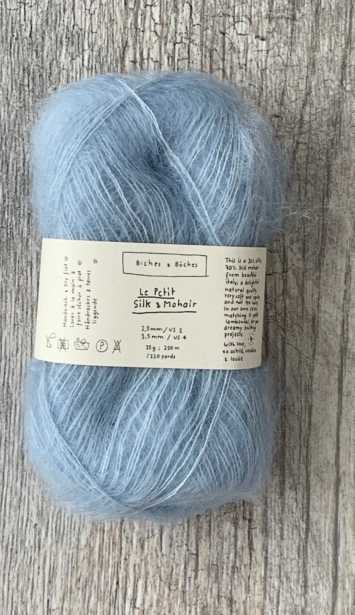 BICHES & BÛCHES - LE PETIT SILK & MOHAIR - Farm to Cable Yarns