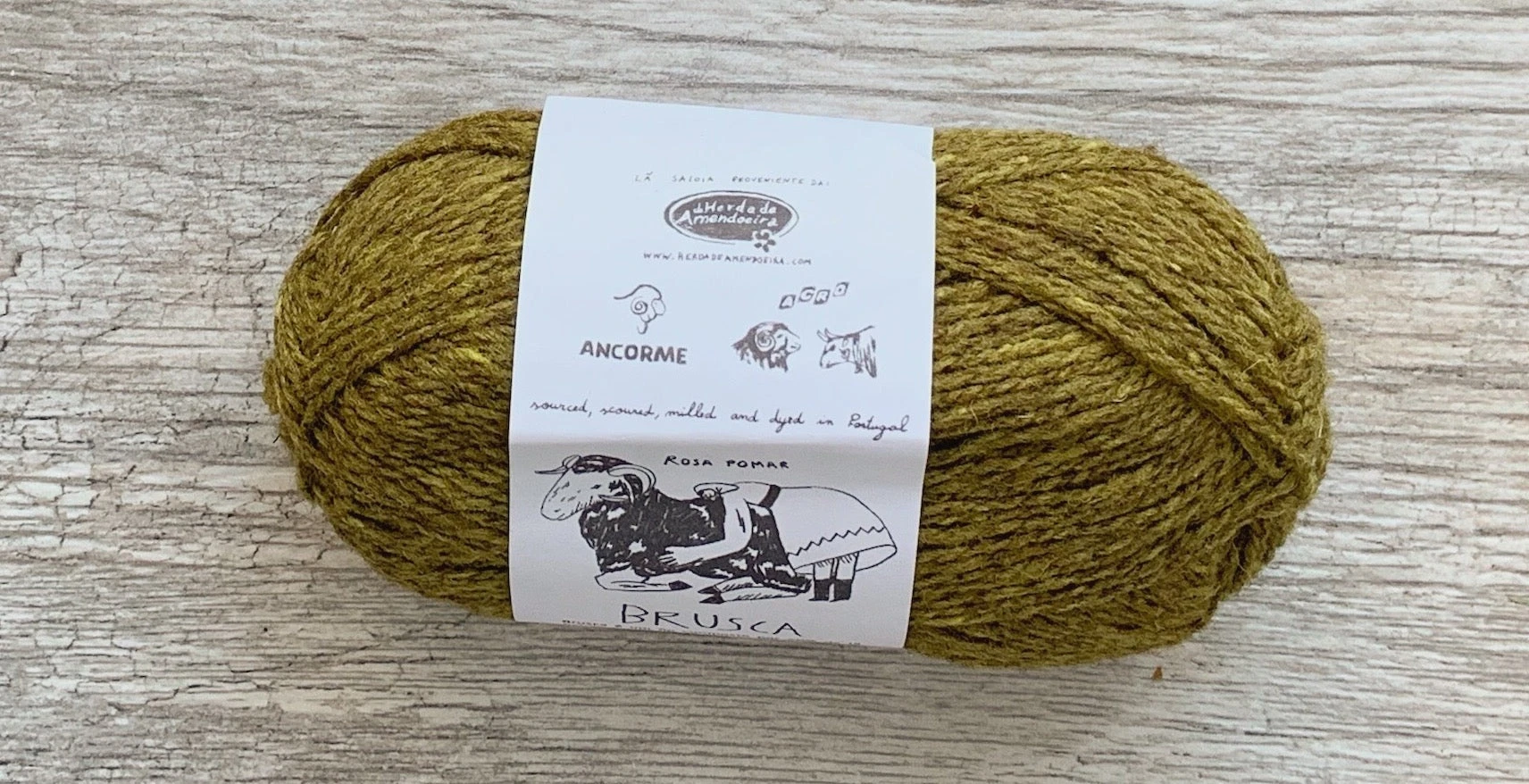 Brusca DK - Retrosaria - Farm to Cable Yarns