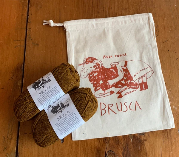 Arbusto Sweater Kits - Laine Magazine 6 and Brusca DK from Retrosaria - Farm to Cable Yarns