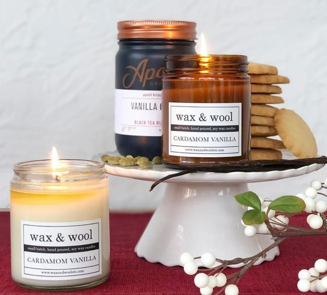 Wax & Wool - Hand Poured Soy Candles