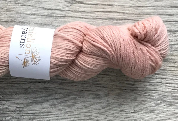 Dandelion Yarns Rosy Sport - Farm to Cable Yarns