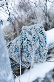 Davvi Mitten Kits - The Little Grey Sheep and Laine Magazine - Farm to Cable Yarns