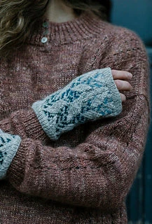 Davvi Mitten Kits - The Little Grey Sheep and Laine Magazine - Farm to Cable Yarns