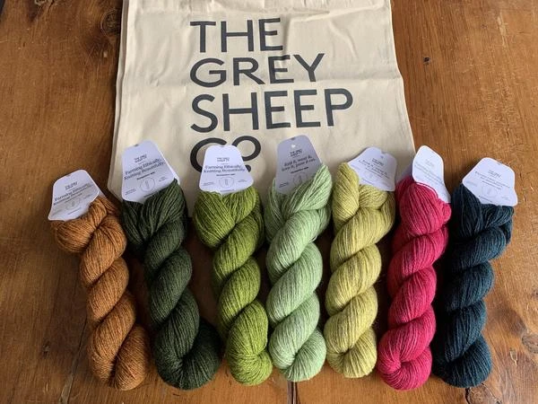 The Little Grey Sheep - Hampshire 4 ply - Farm to Cable Yarns