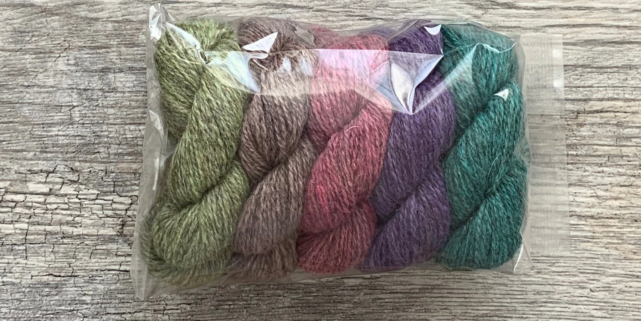 The Little Grey Sheep Hampshire 4 ply - Mini Skein sets - Farm to Cable Yarns