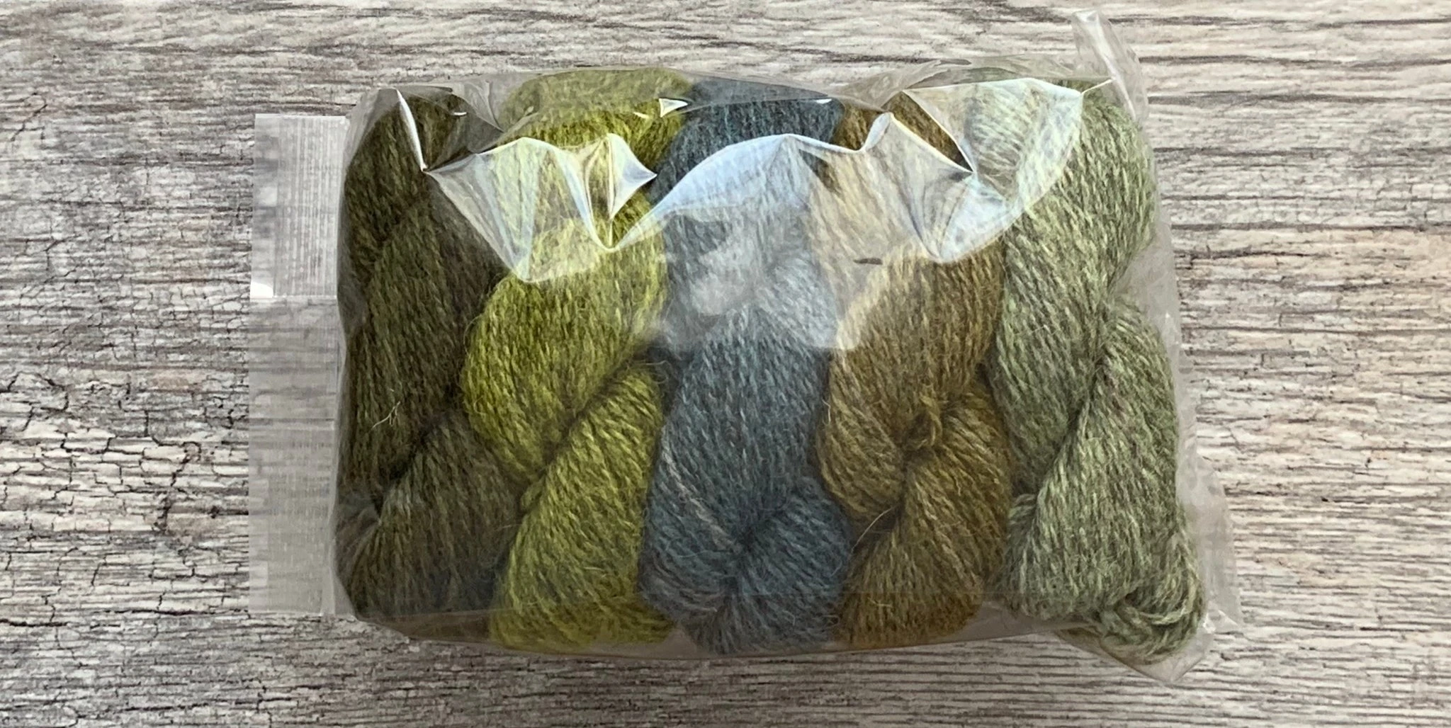 The Little Grey Sheep Hampshire 4 ply - Mini Skein sets - Farm to Cable Yarns