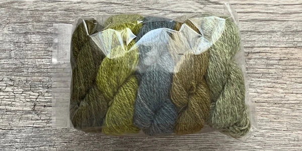 The Little Grey Sheep Hampshire 4 ply - Mini Skein sets - Farm to Cable Yarns