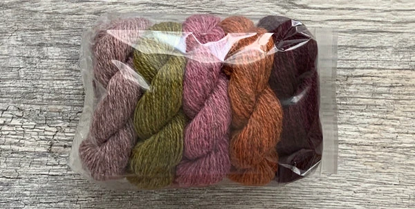 The Little Grey Sheep Hampshire 4 ply - Mini Skein sets - Farm to Cable Yarns
