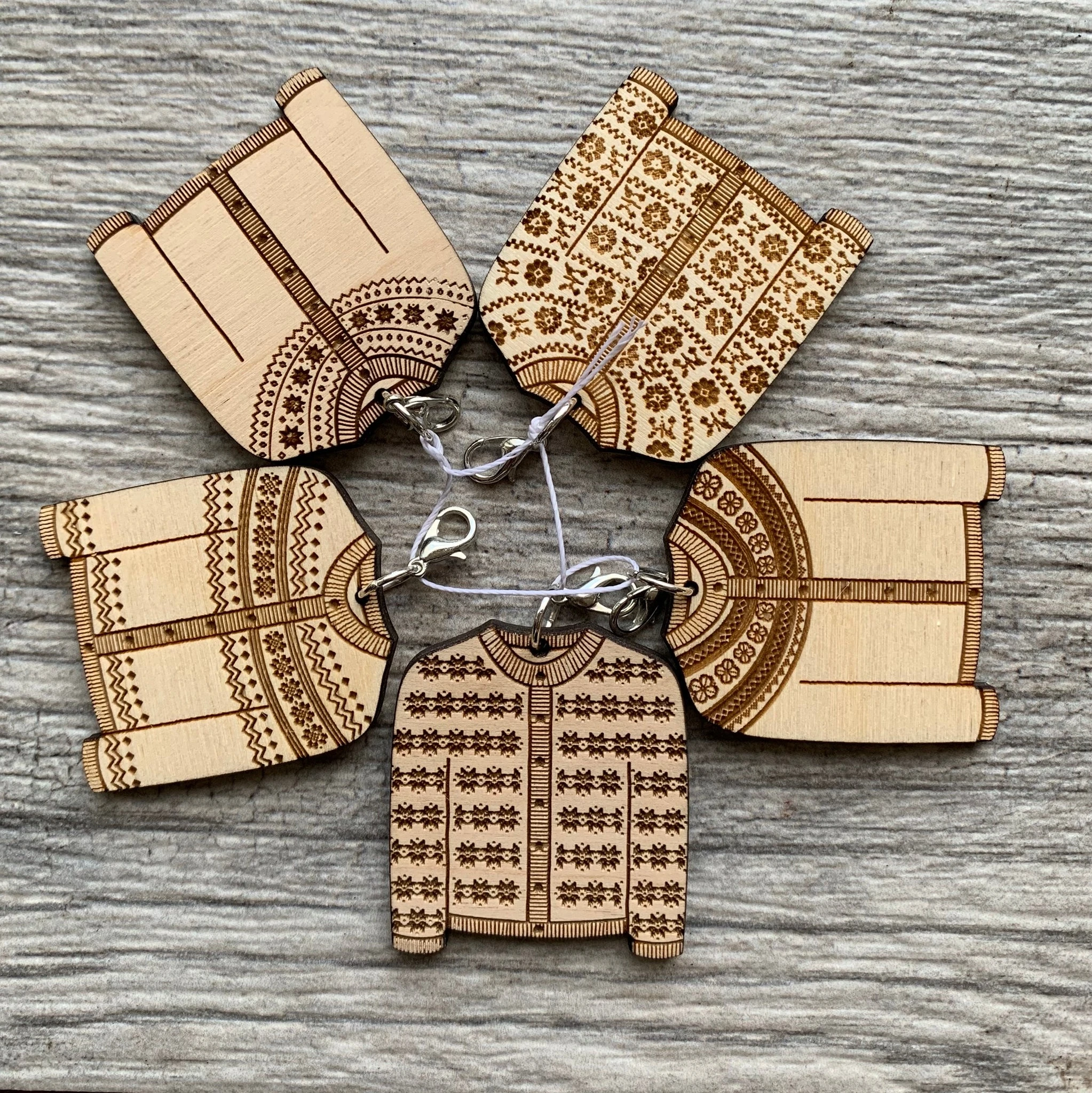 Knitography Kofte Progress Keeper/Stitch Marker Set - Farm to Cable Yarns