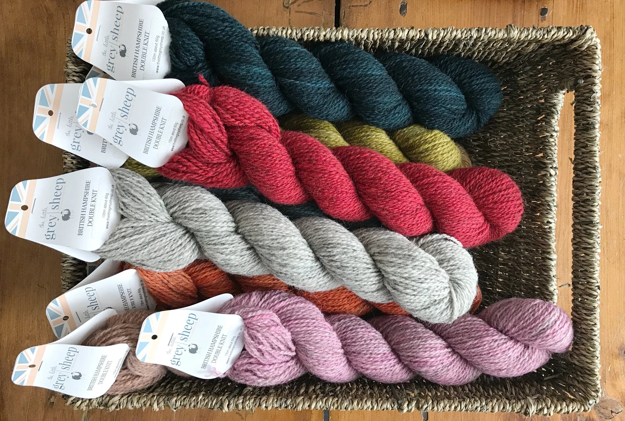 The Little Grey Sheep - Hampshire DK - Farm to Cable Yarns