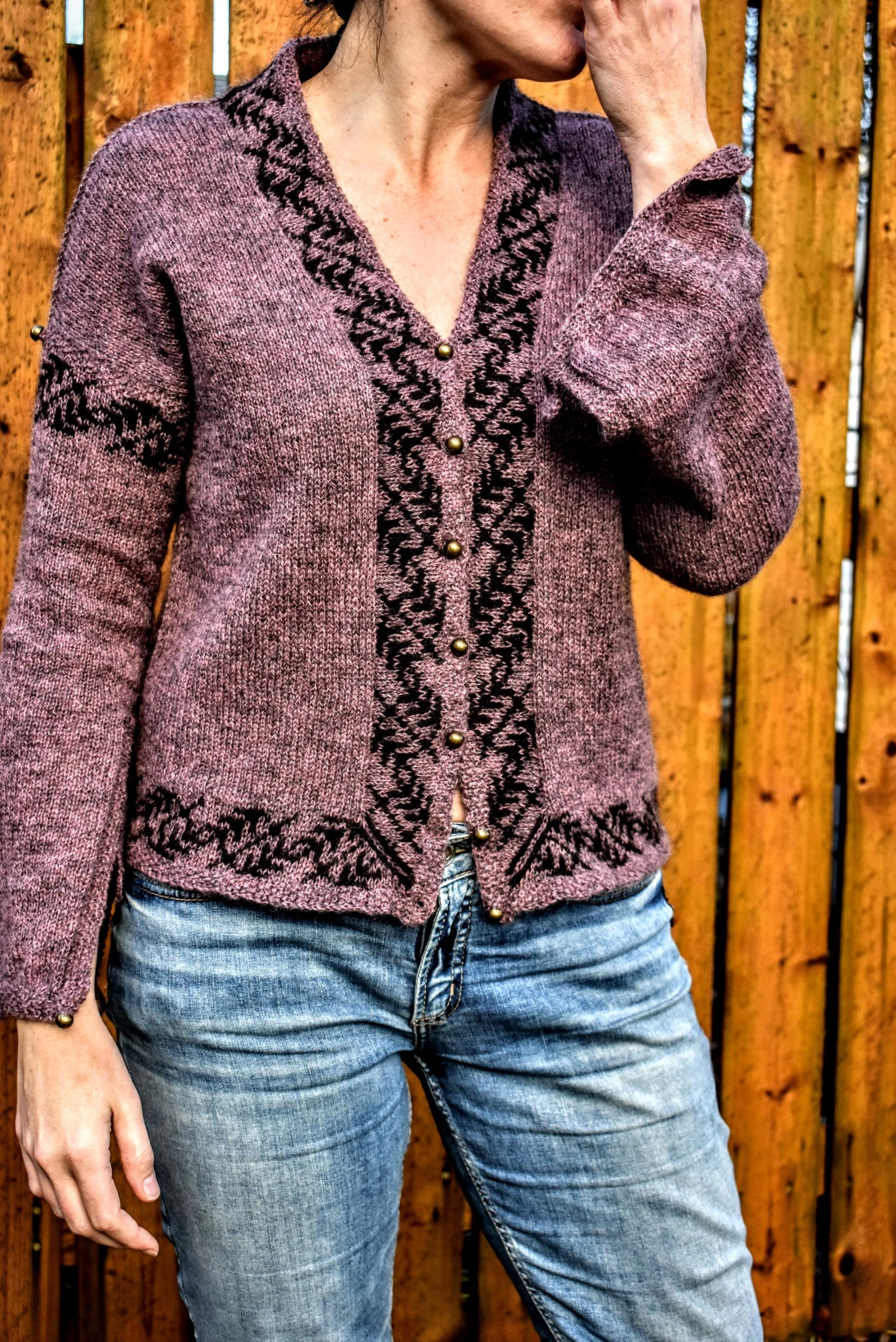 Lamaline Cardigan Kits - Hillesvåg Sølje and Jennifer Beale - Farm to Cable Yarns