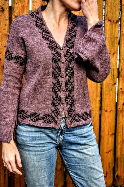 Lamaline Cardigan Kits - Hillesvåg Sølje and Jennifer Beale - Farm to Cable Yarns