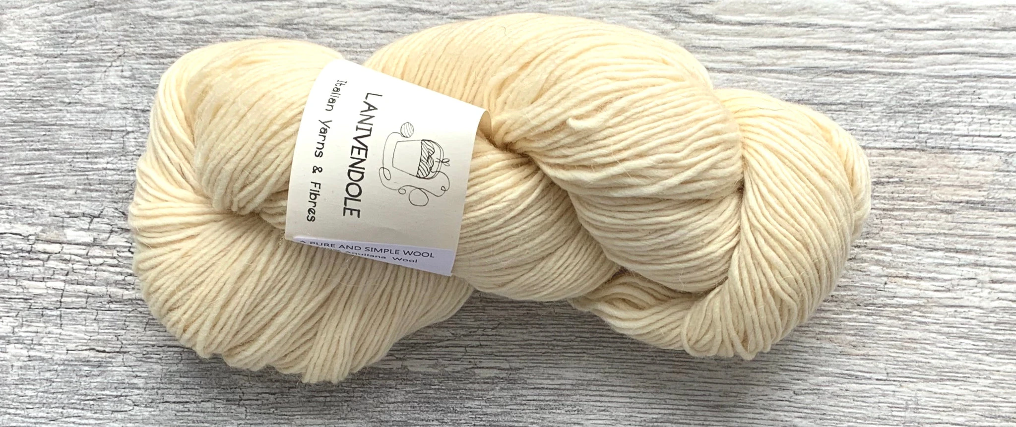 A Pure & Simple Wool - Lanivendole - Farm to Cable Yarns