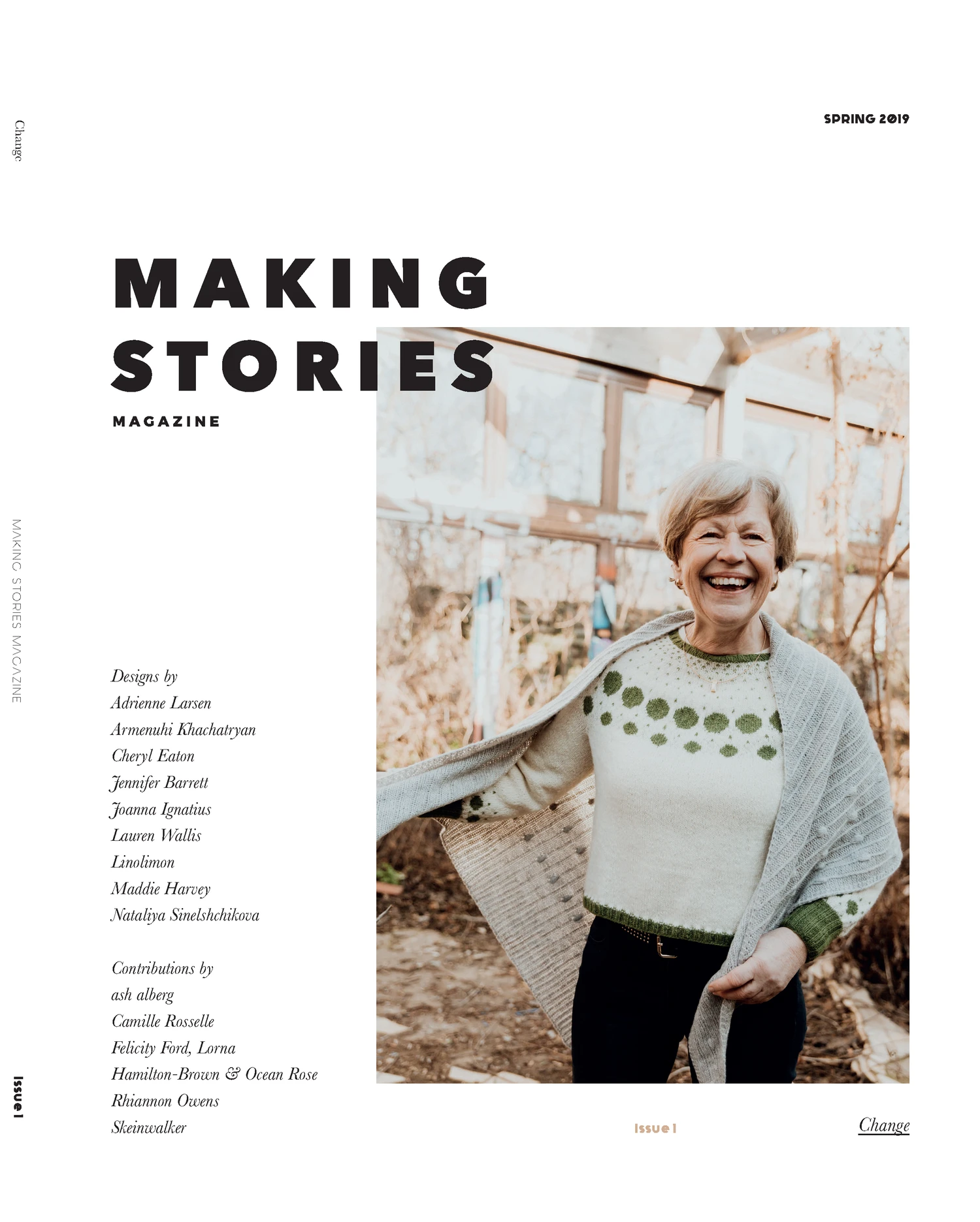 Making Stories Magazine - Issue 1 - Farm to Cable Yarns