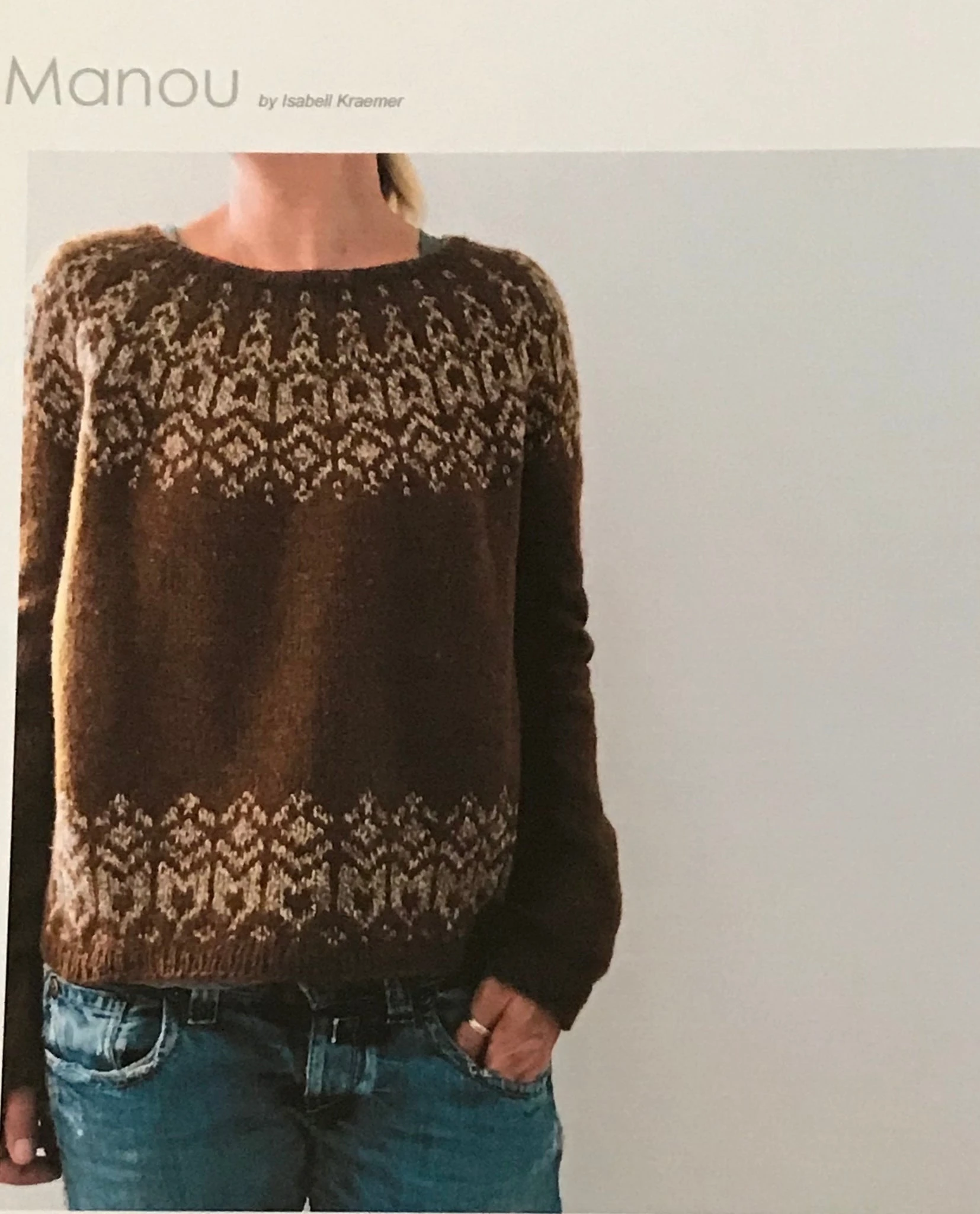 Manou Sweater Kits - Isabell Kraemer and Brusca by Retrosaria - Farm to Cable Yarns