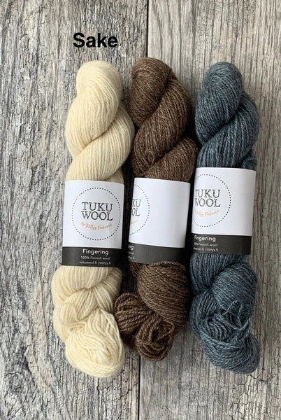 Marit Sweater Kits - Tukuwool Fingering and Laine Issue 7 - Farm to Cable Yarns