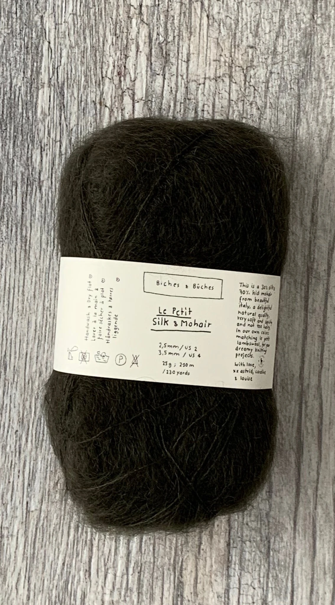 BICHES & BÛCHES - LE PETIT SILK & MOHAIR - Farm to Cable Yarns
