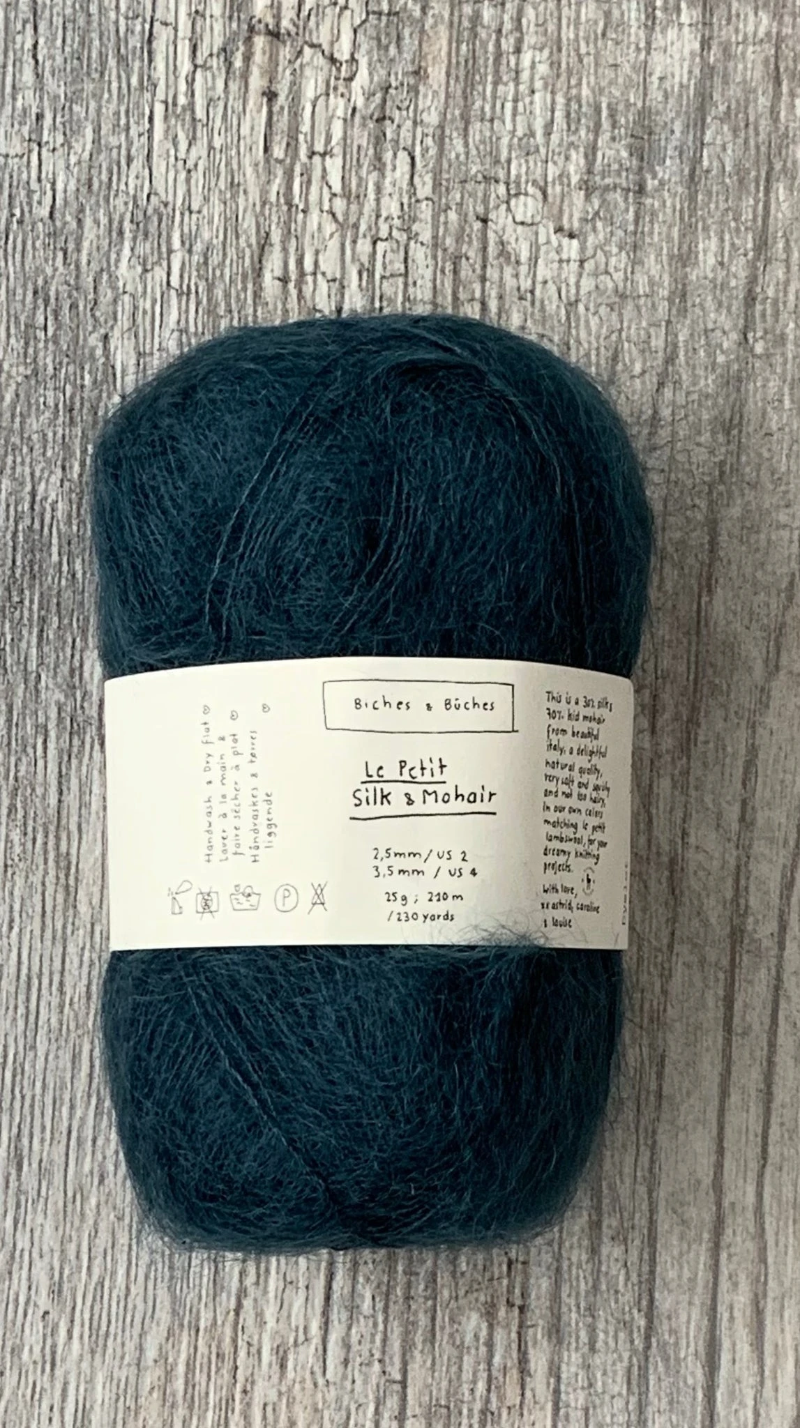 BICHES & BÛCHES - LE PETIT SILK & MOHAIR - Farm to Cable Yarns