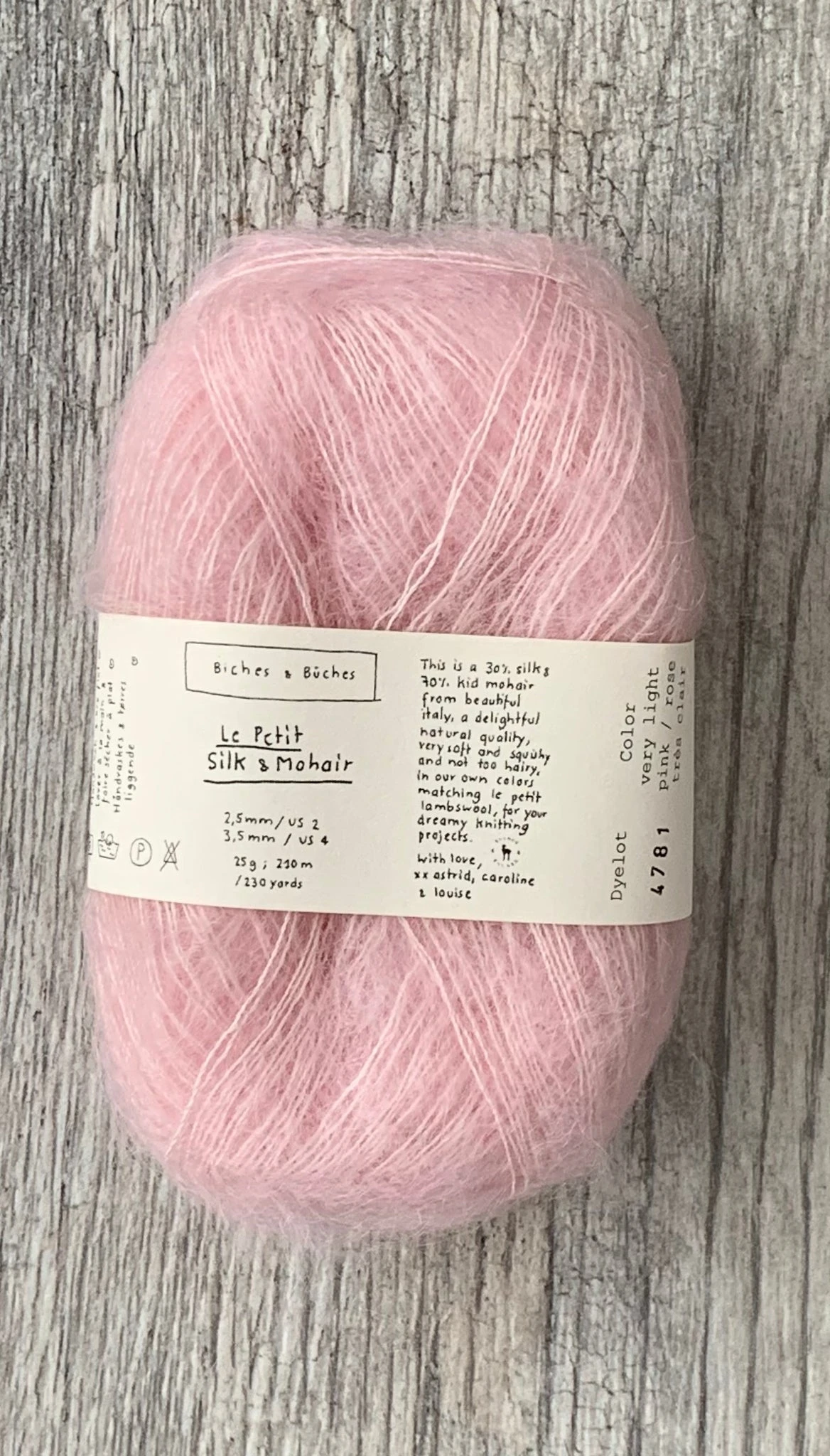 BICHES & BÛCHES - LE PETIT SILK & MOHAIR - Farm to Cable Yarns