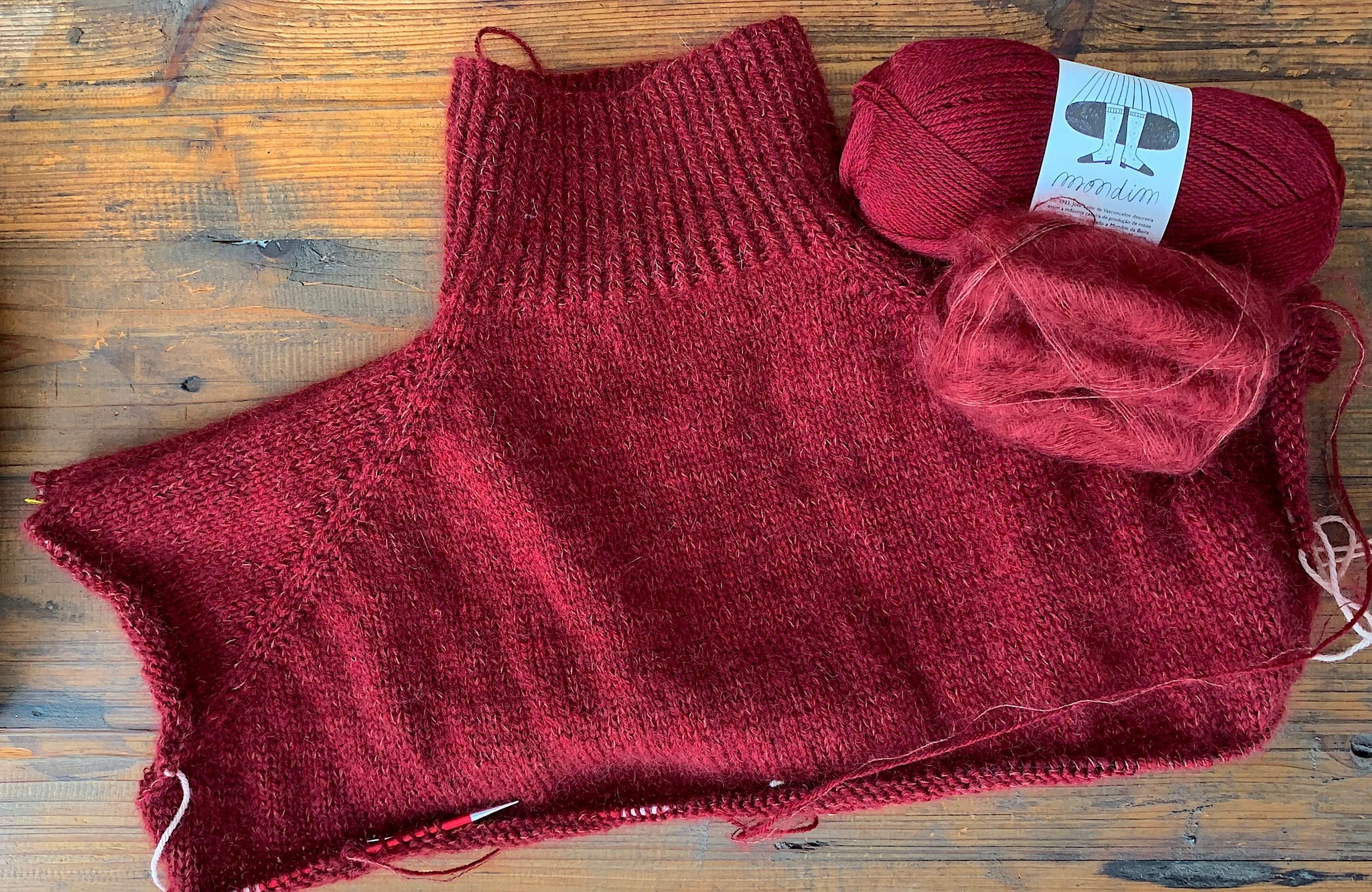Paloma Sweater Kits - Mondim + Le Petit Silk & Mohair - Farm to Cable Yarns