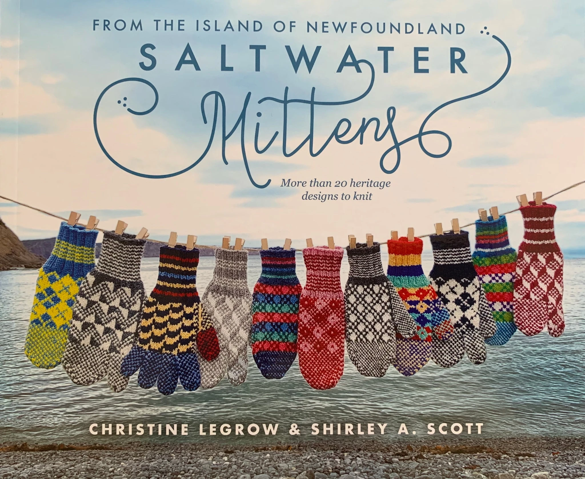 Saltwater Mittens:  From the Island of Newfoundland - Farm to Cable Yarns