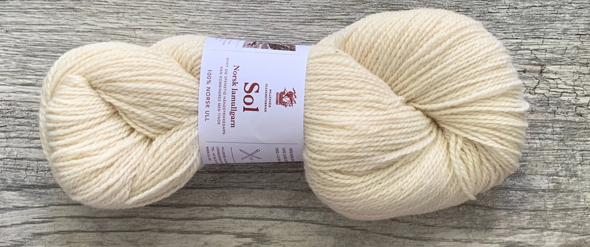 Hillesvåg Sol - Farm to Cable Yarns