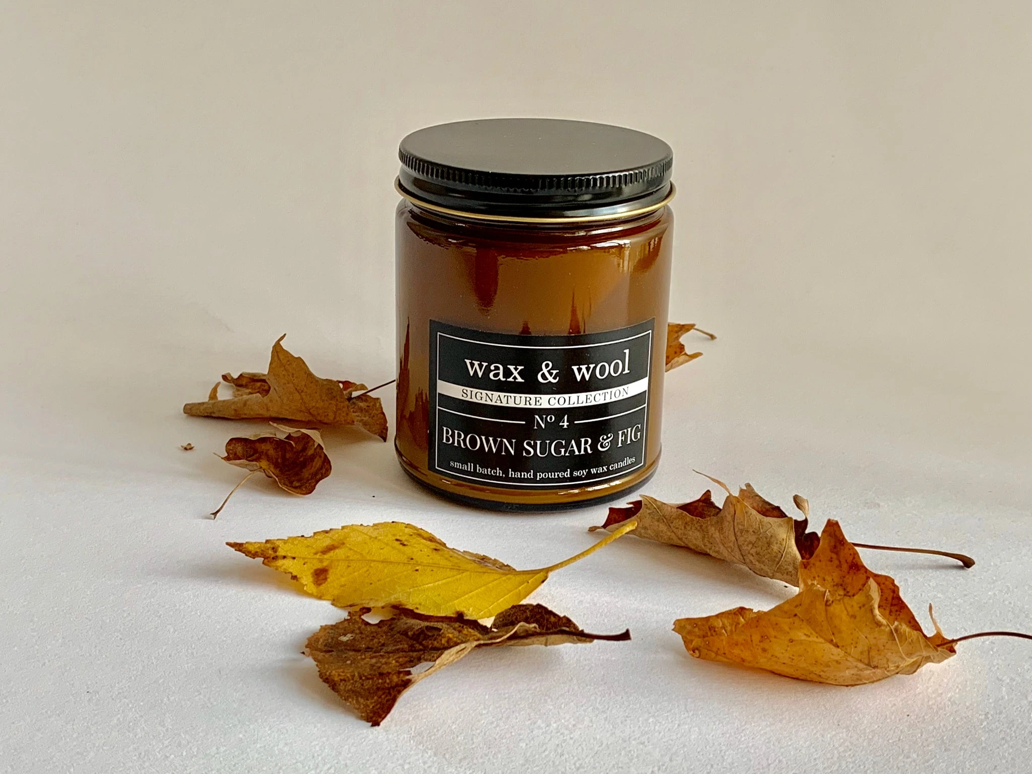 Wax & Wool - Hand Poured Soy Candles - Farm to Cable Yarns