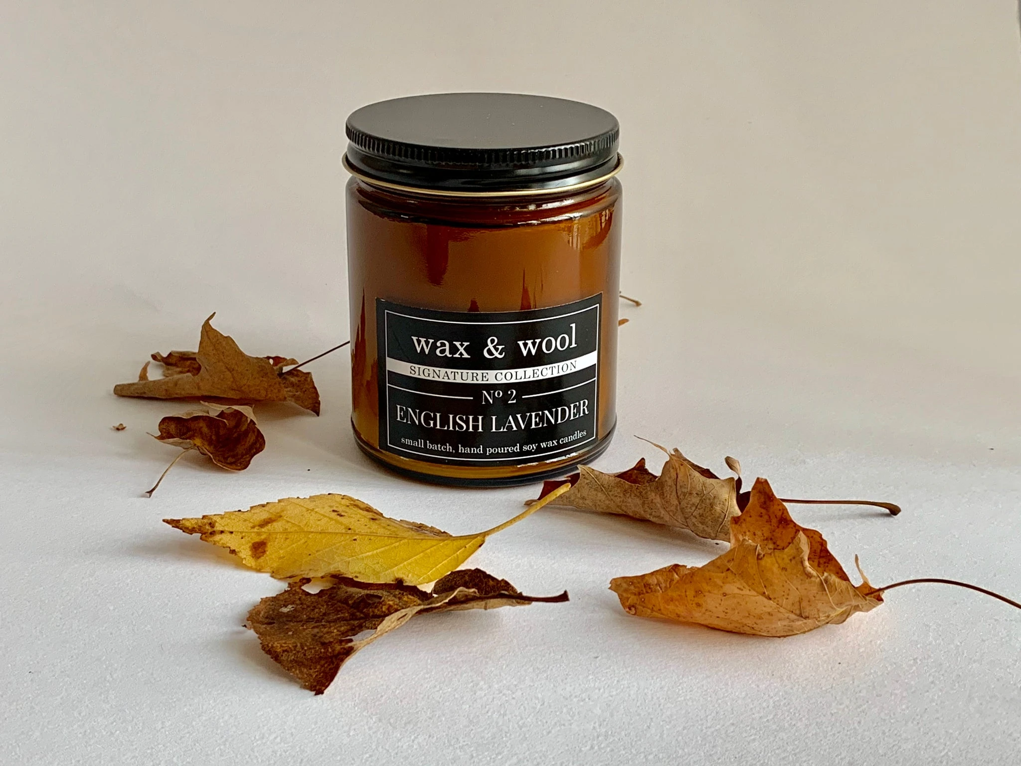 Wax & Wool - Hand Poured Soy Candles - Farm to Cable Yarns