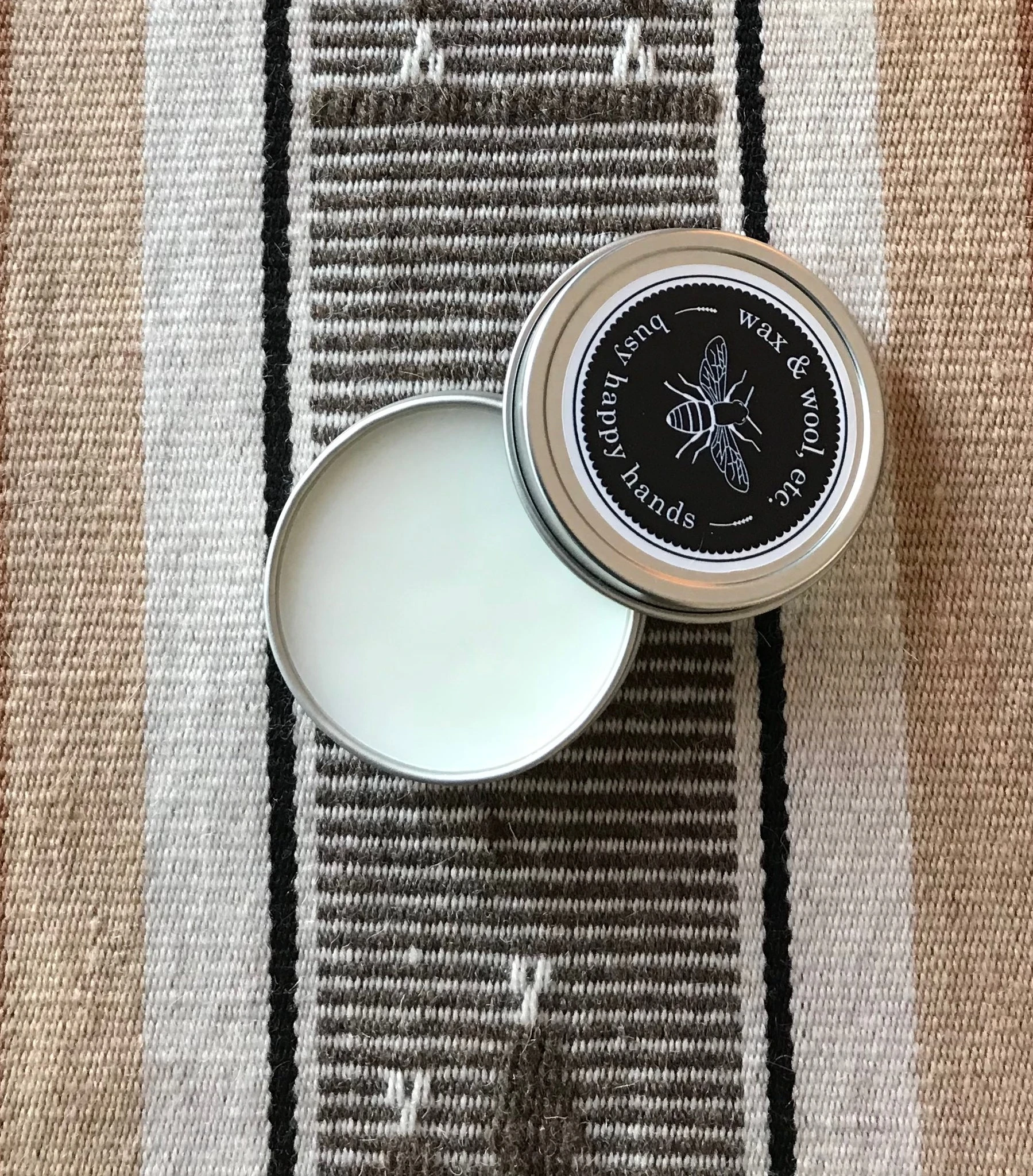 Wax & Wool - Busy Happy Hands Salve - Farm to Cable Yarns