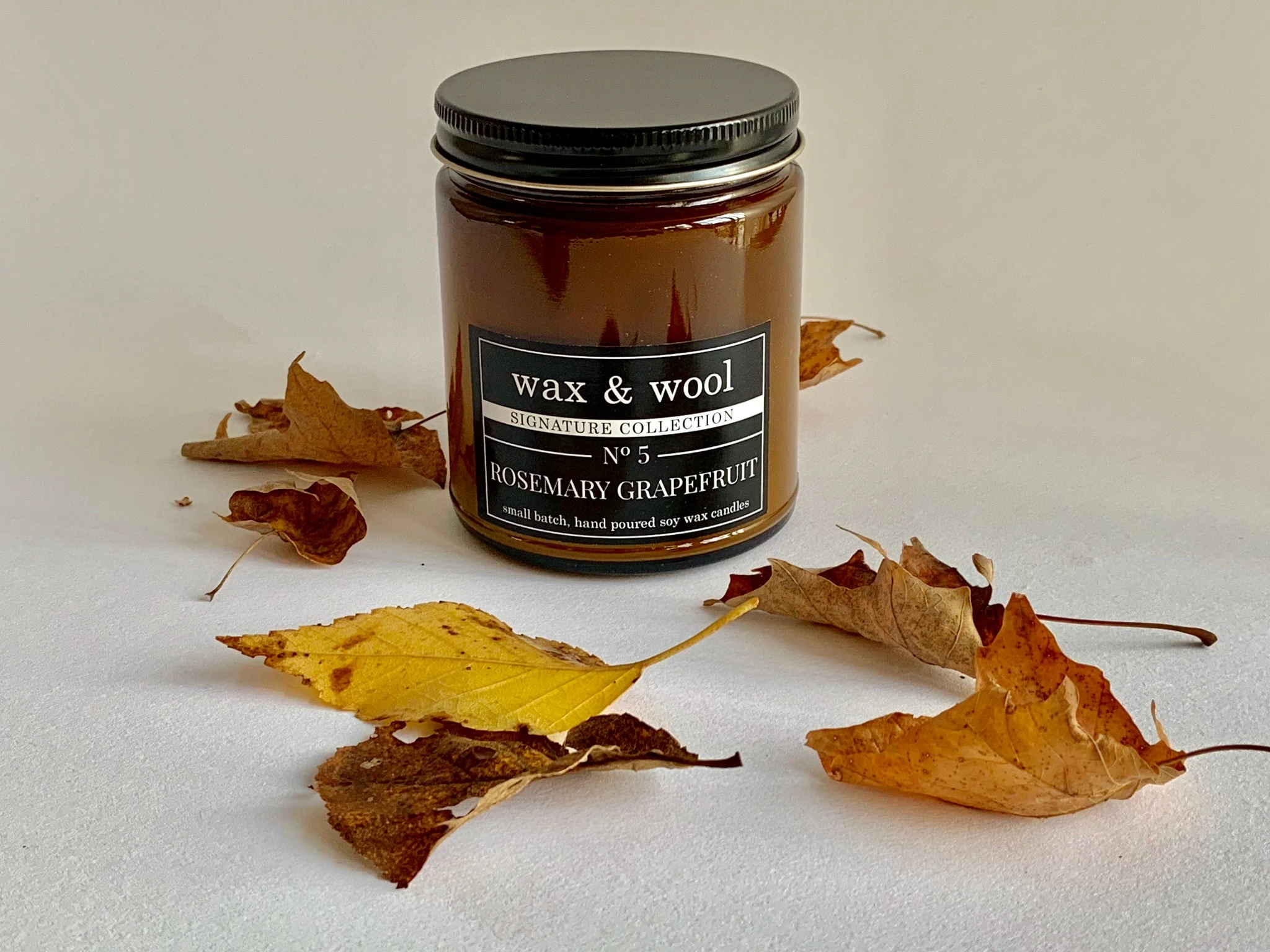 Wax & Wool - Hand Poured Soy Candles - Farm to Cable Yarns