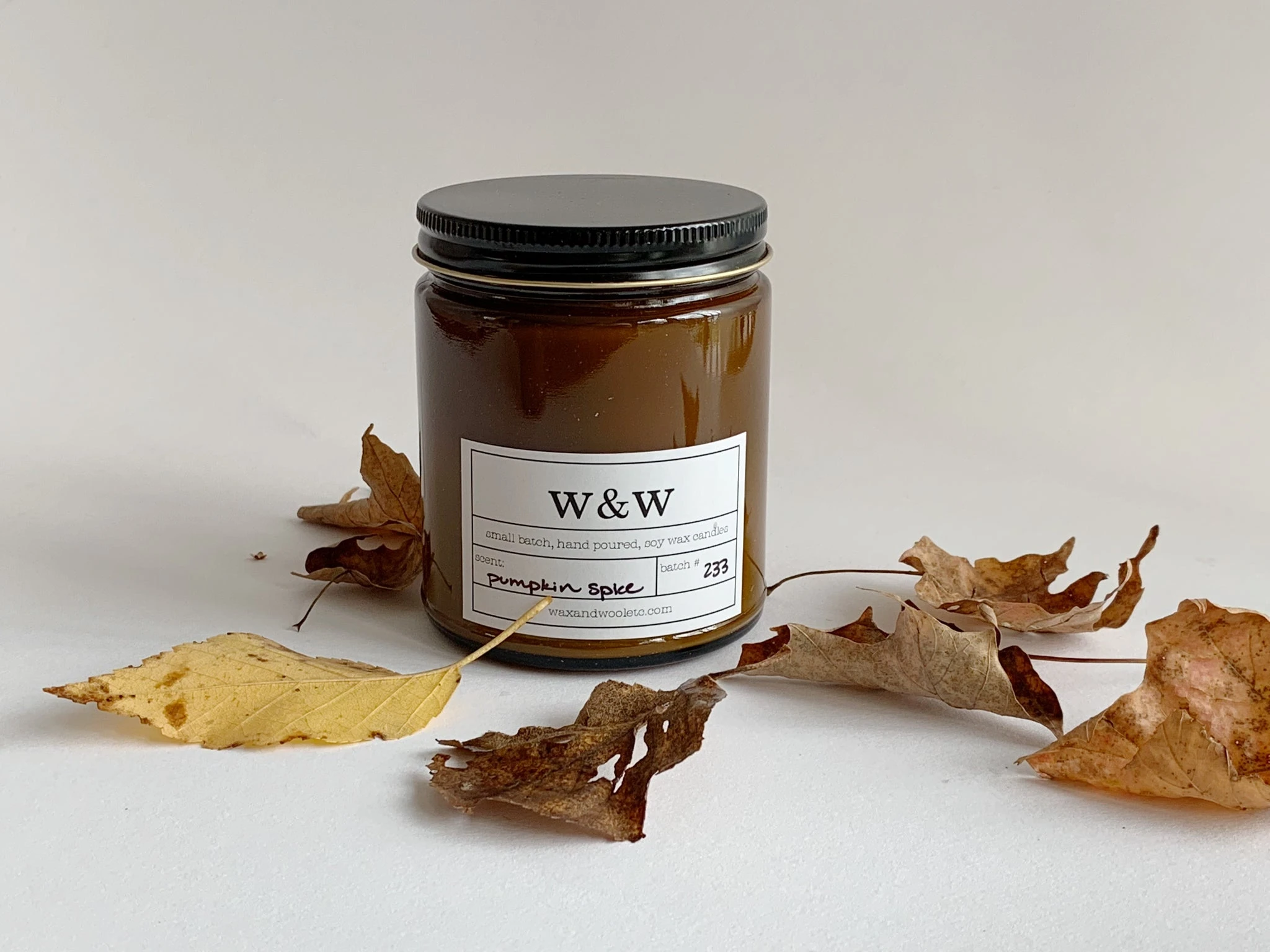 Wax & Wool - Hand Poured Soy Candles - Farm to Cable Yarns