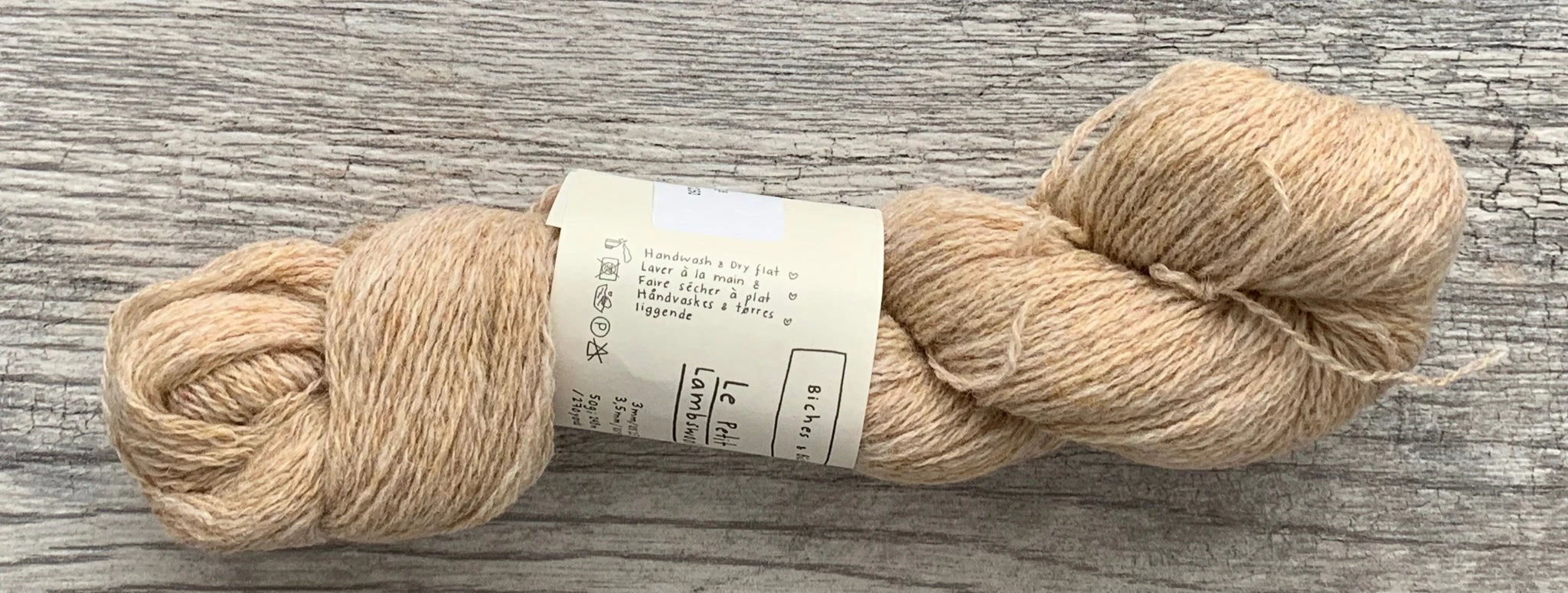 BICHES & BÛCHES - LE PETIT LAMBSWOOL - Farm to Cable Yarns