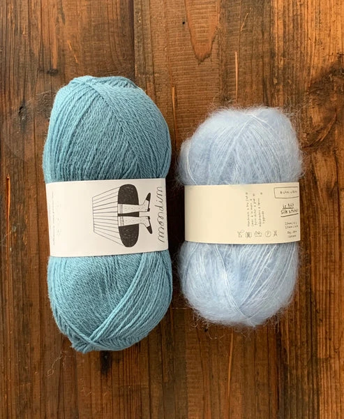 Paloma Sweater Kits - Mondim + Le Petit Silk & Mohair - Farm to Cable Yarns