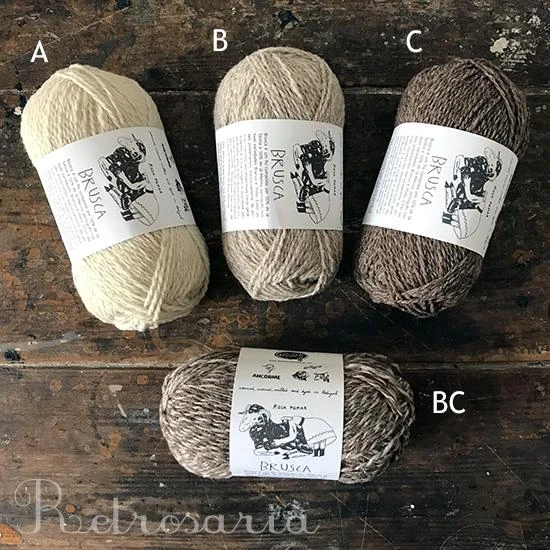 Brusca DK - Retrosaria - Farm to Cable Yarns