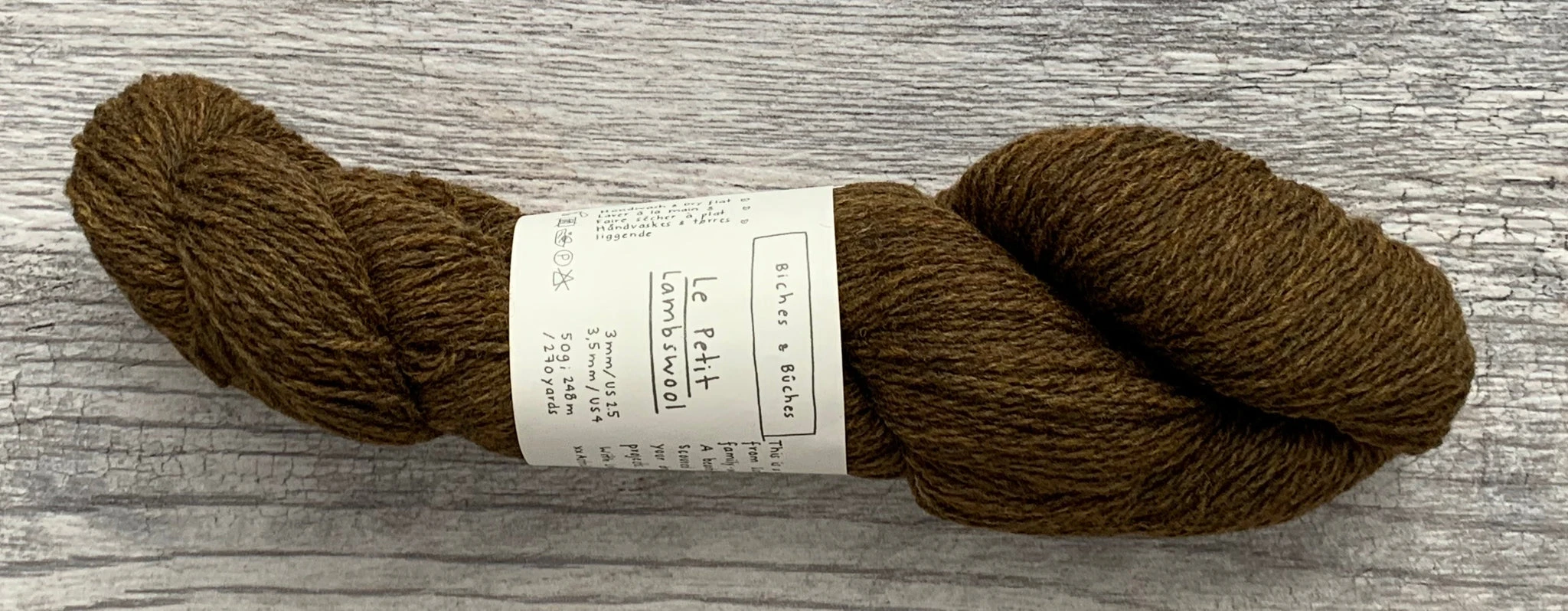 BICHES & BÛCHES - LE PETIT LAMBSWOOL - Farm to Cable Yarns