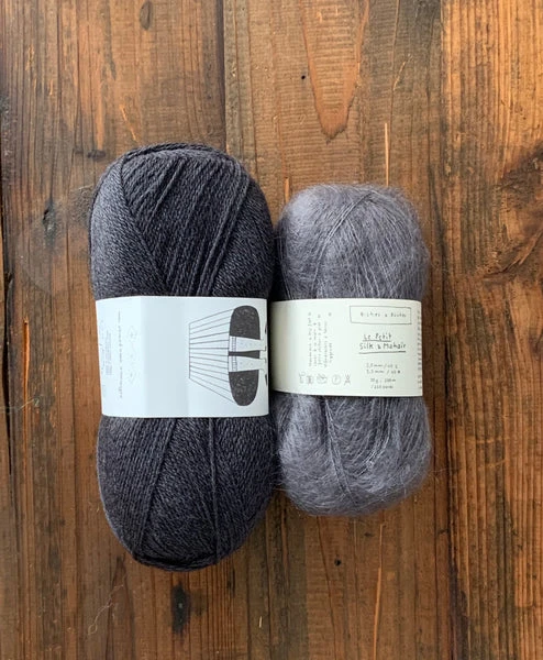 Paloma Sweater Kits - Mondim + Le Petit Silk & Mohair - Farm to Cable Yarns