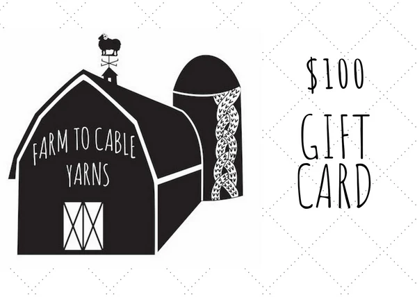 Gift Card - Farm to Cable Yarns