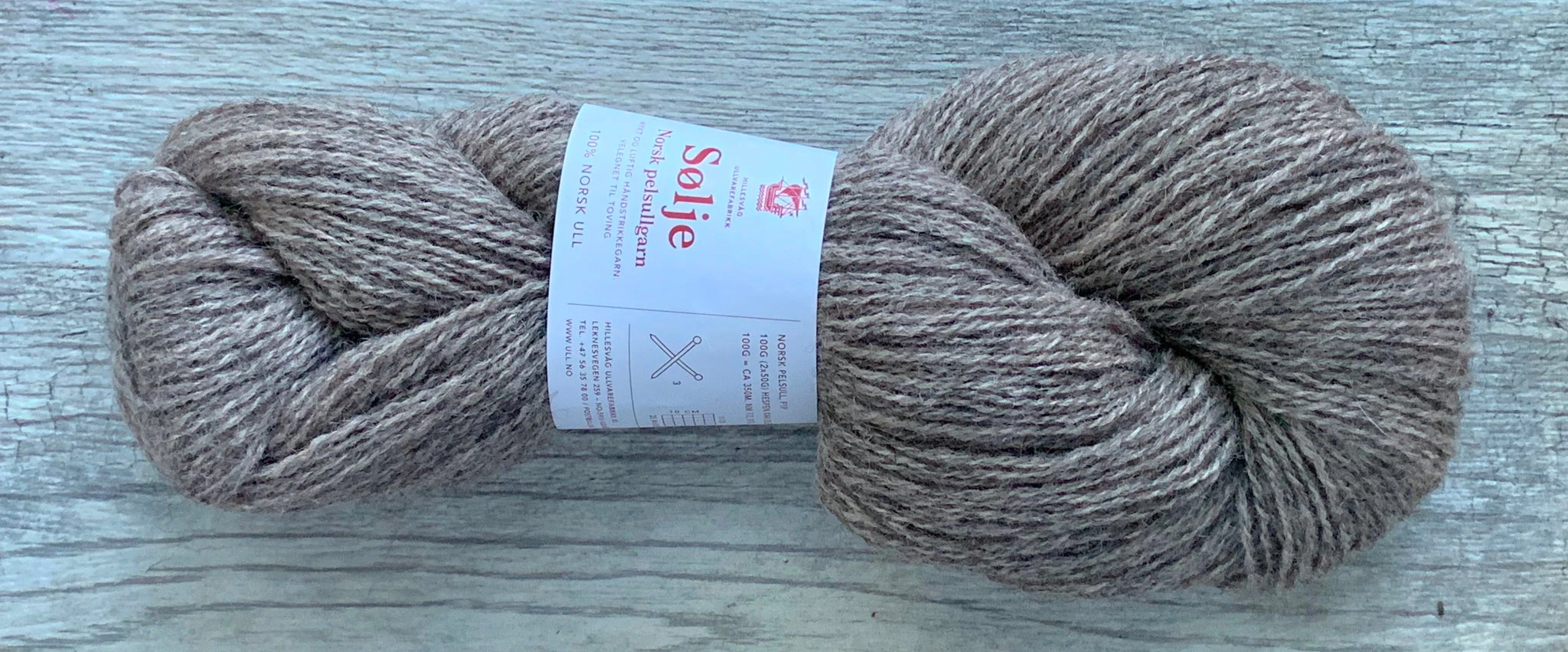 Hillesvåg Sølje - Farm to Cable Yarns