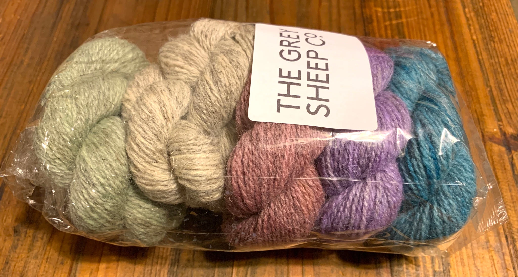 The Little Grey Sheep Hampshire 4 ply - Mini Skein sets
