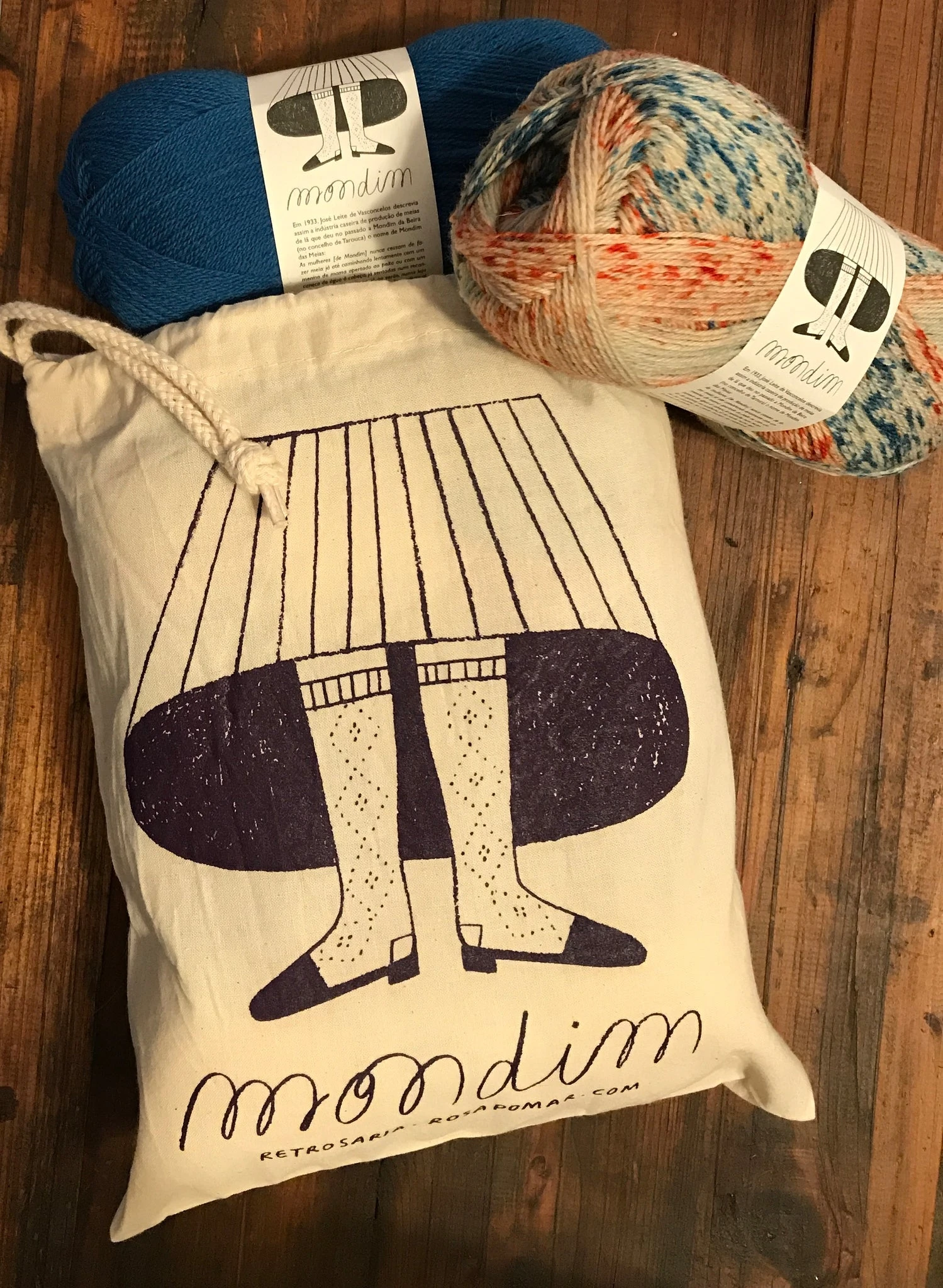 Mondim Project Bag - Farm to Cable Yarns