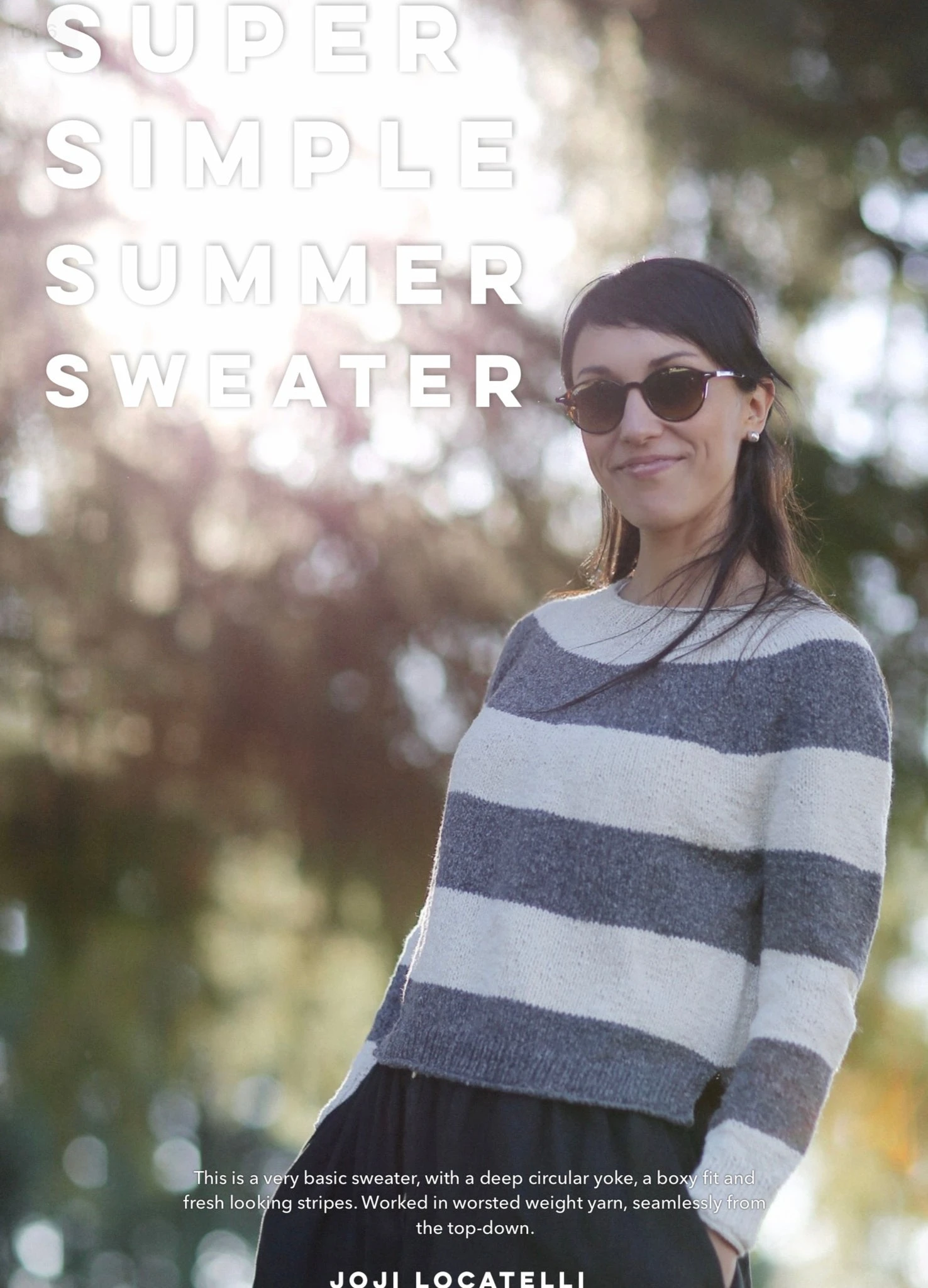 Super Simple Summer Sweater - Kits - Farm to Cable Yarns