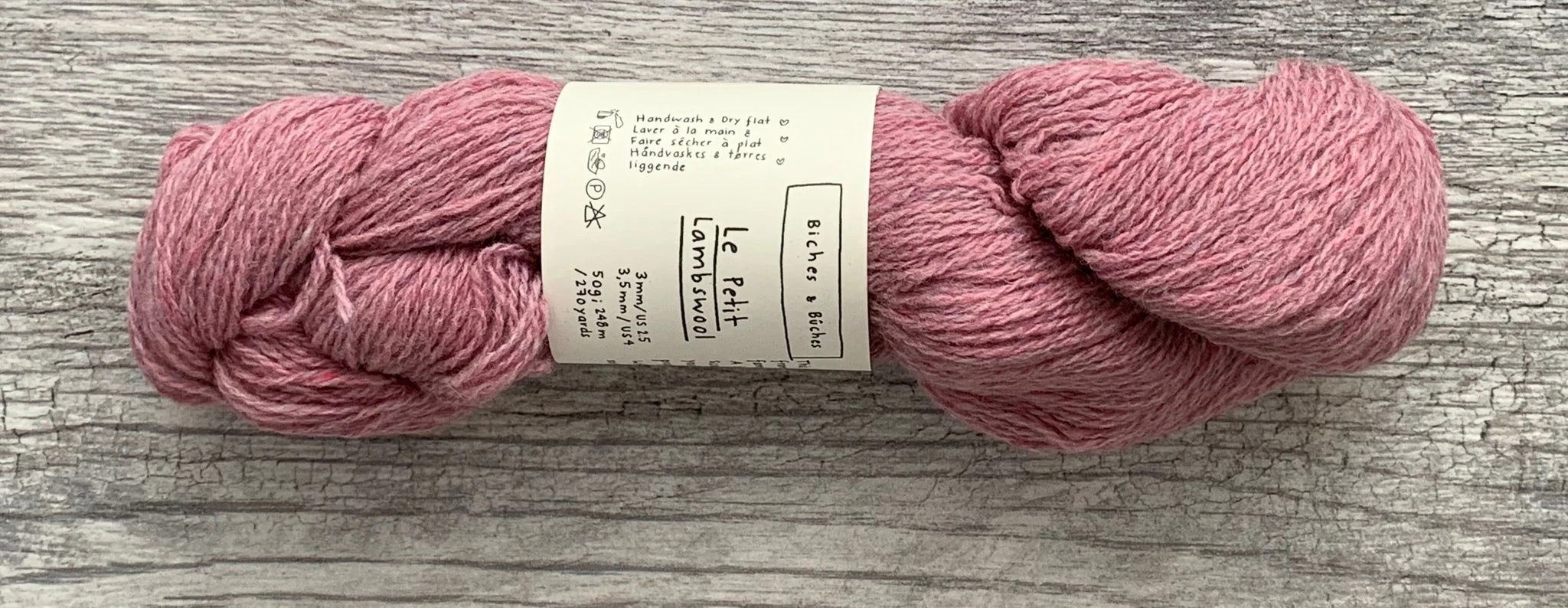 BICHES & BÛCHES - LE PETIT LAMBSWOOL - Farm to Cable Yarns